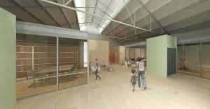 Concurso Crevillente - render biblioteca