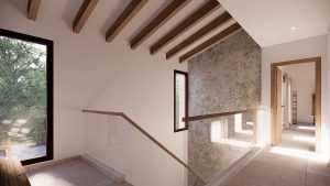Villa en Llenes - pasillo superior