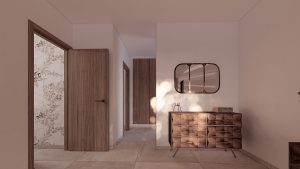 Villa en Llenes - tocador dormitorio
