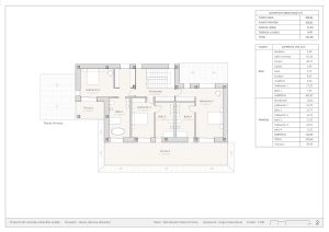 Villa en Llenes - plano planta 1